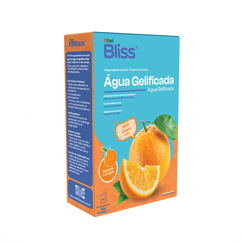 Água Gelificada Laranja